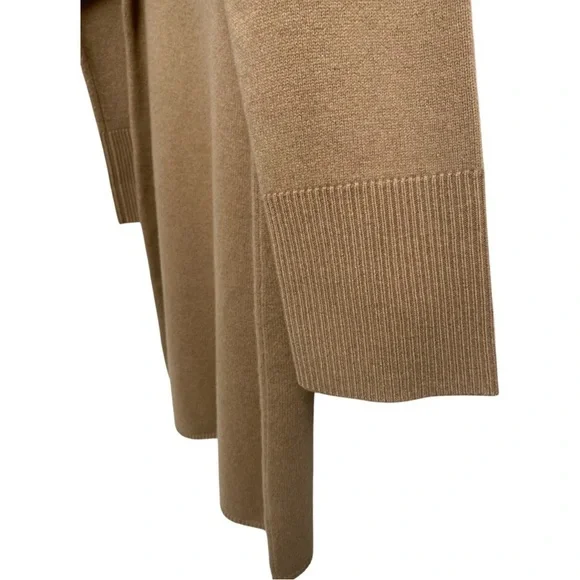 Vince Wool & Cashmere Sweater Dress Sand Shell Size XL NEW - Picture 9 of 14